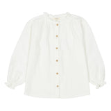 Blusa con Volantes Fruncidos