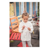 Blusa con Volantes Fruncidos